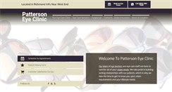 Desktop Screenshot of pattersoneyeclinic.com